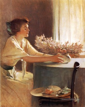  John Peintre - Une Meadow Fleur John White Alexander